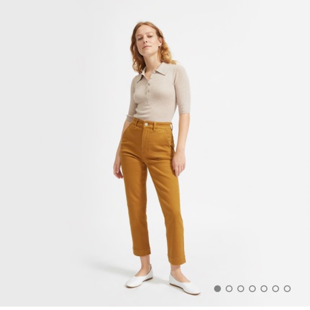 Everlane Straight Leg Crop Pants